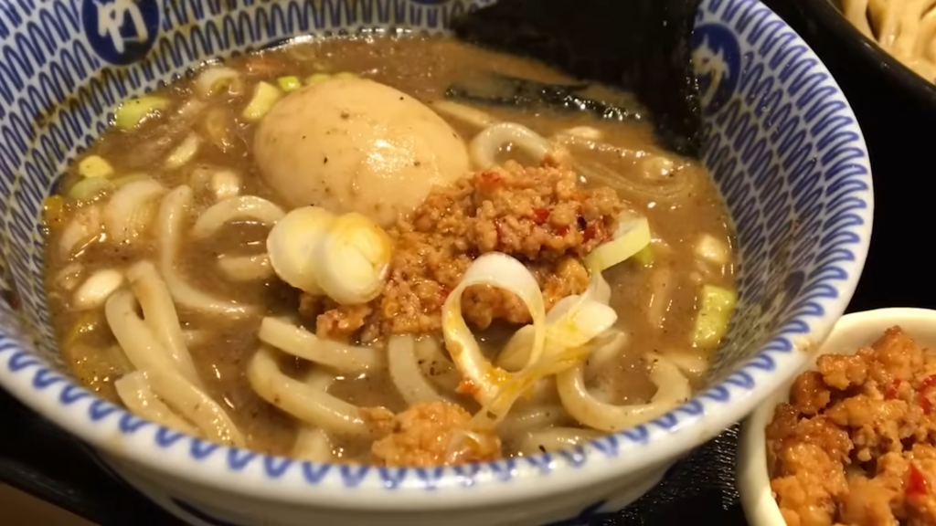 「京都 麺屋たけ井 阪急梅田店」さん味玉つけ麺のスープ